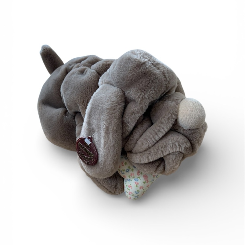 GANZ BROS | The Heritage Collection “Winkles” Plush Dog Puppet with Bone
